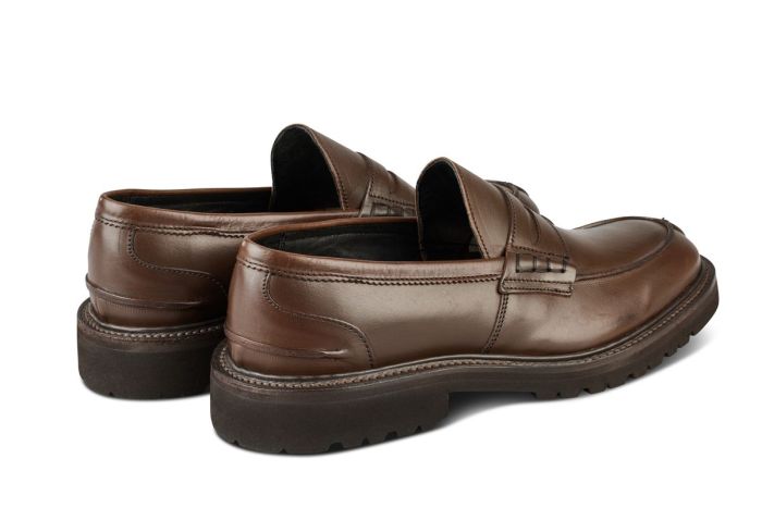 Eva Penny Loafer - Espresso Burnished