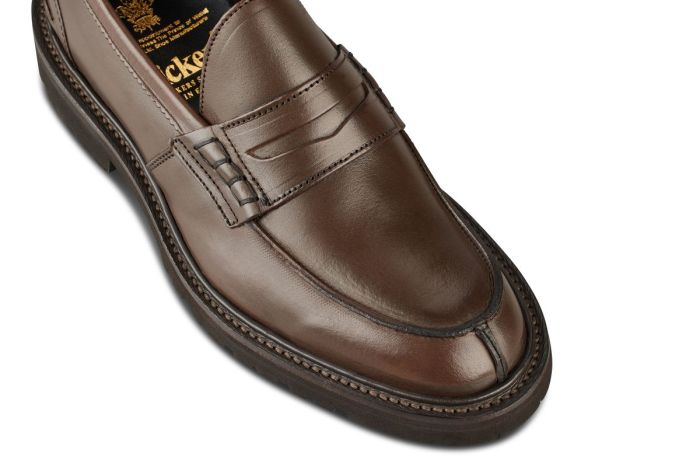 Eva Penny Loafer - Espresso Burnished