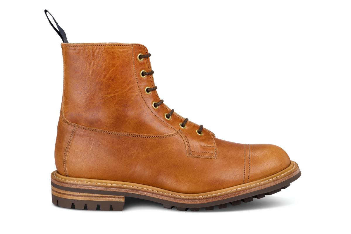 Grassmere Country Boot - Natural Horween (Tricker's Exclusive) 6 Fitting