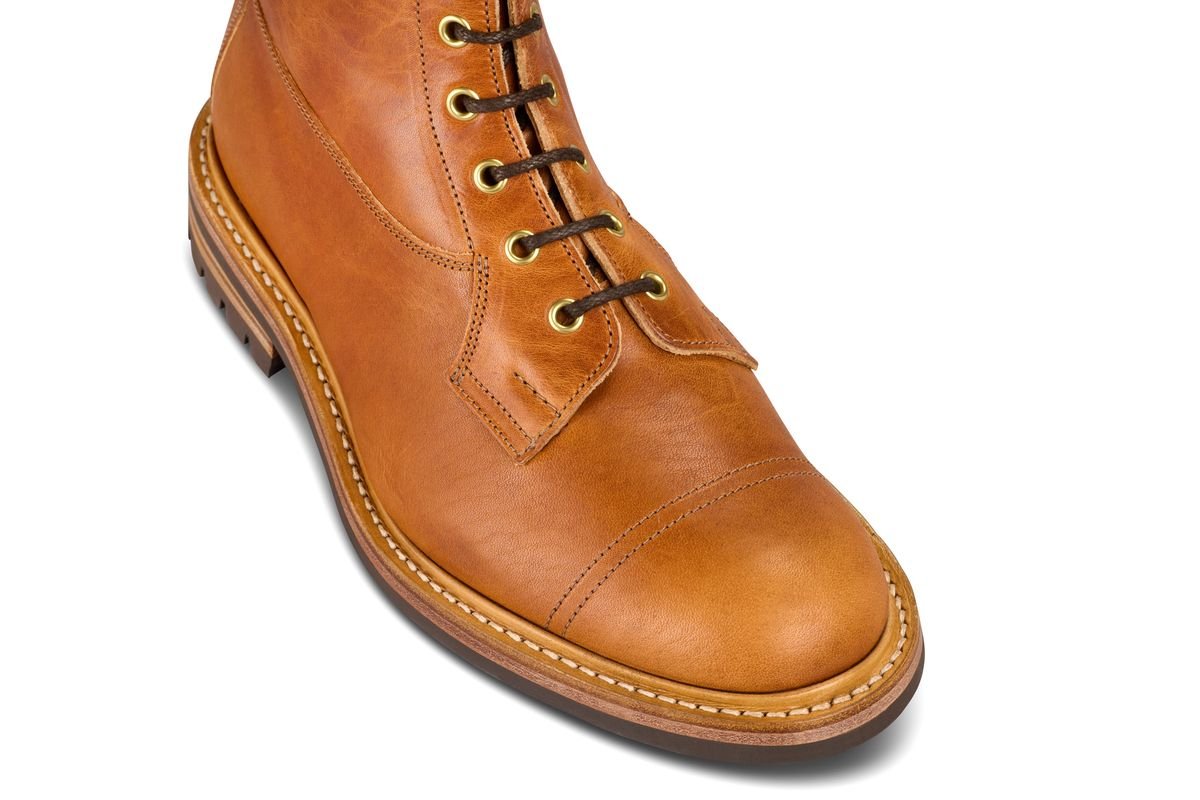 Grassmere Country Boot - Natural Horween (Tricker's Exclusive) 6 Fitting