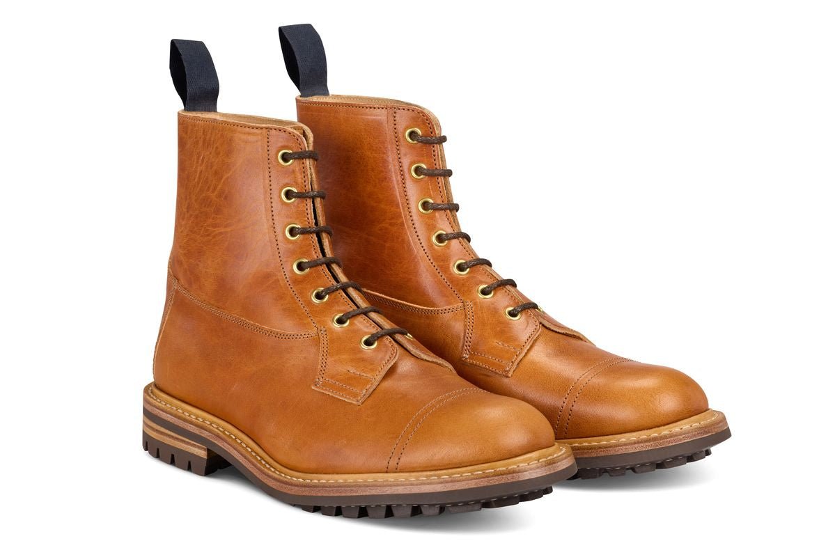 Grassmere Country Boot - Natural Horween (Tricker's Exclusive) 6 Fitting