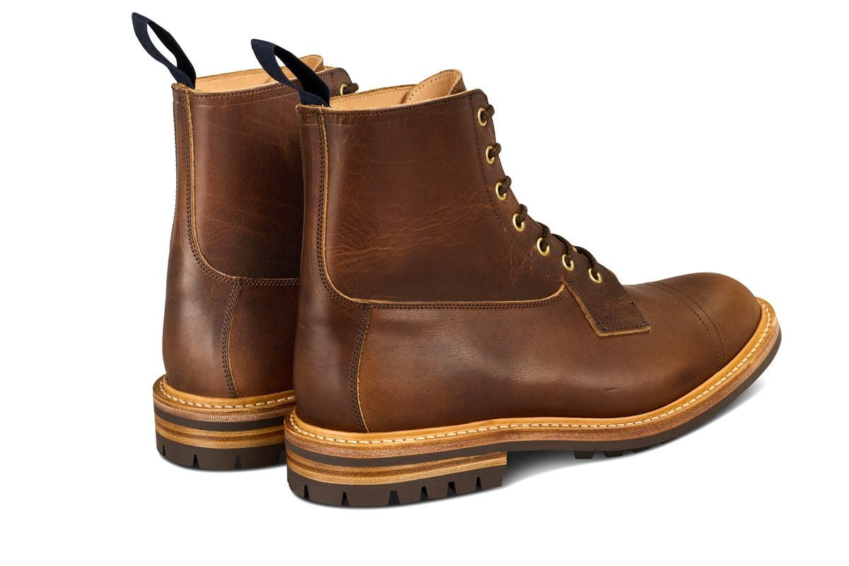Grassmere Country Boot - Nut Brown Horween (Tricker's Exclusive) 6 Fitting