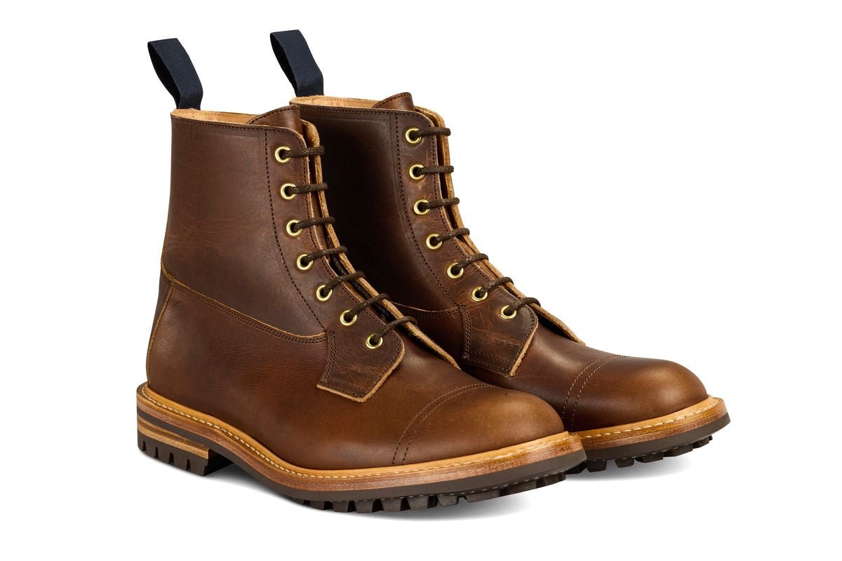 Grassmere Country Boot - Nut Brown Horween (Tricker's Exclusive) 6 Fitting