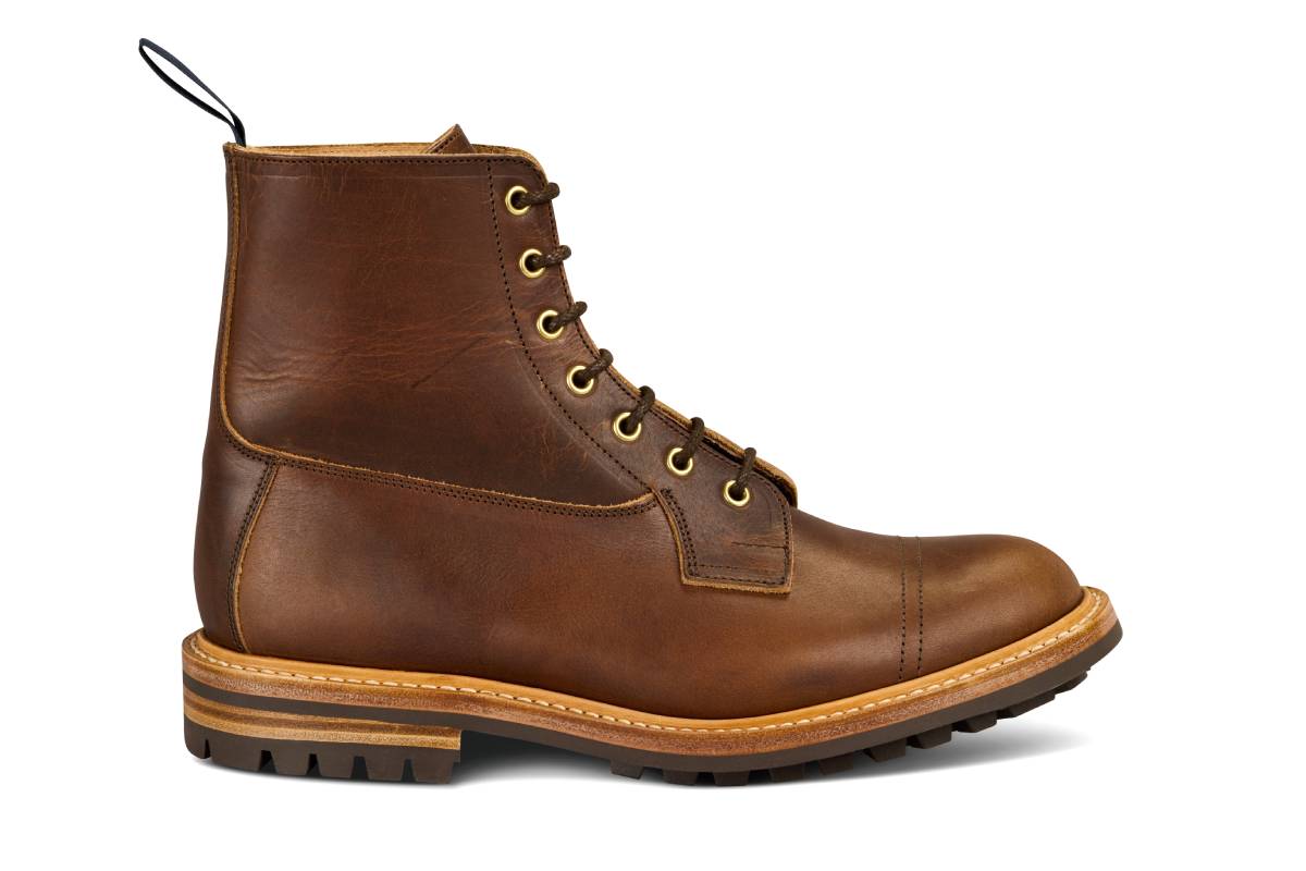 Grassmere Country Boot - Nut Brown Horween (Tricker's Exclusive) 6 Fitting