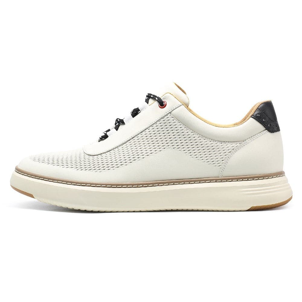 6 CM / 2.36 Inches CMR CHAMARIPA High Elevator Shoes - Beige Casual Sneakers for Men - Elevate Your Height