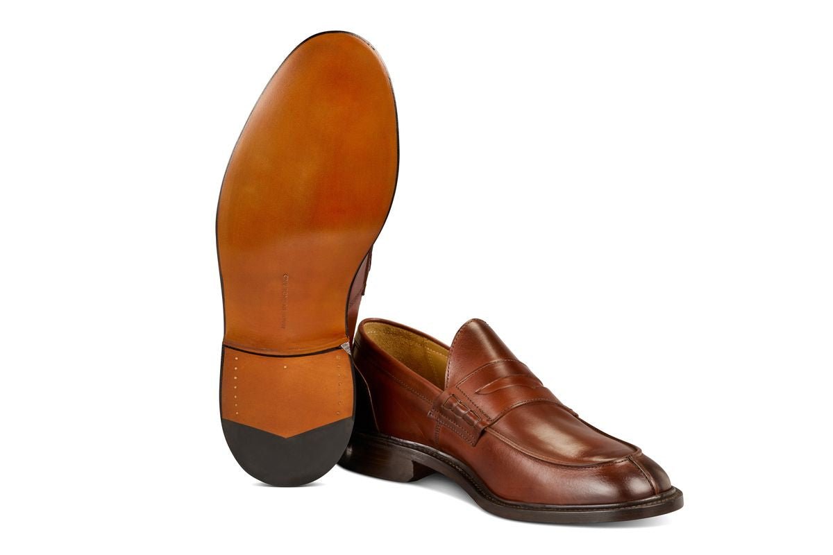 James Penny Loafer - Burgundy Burnished