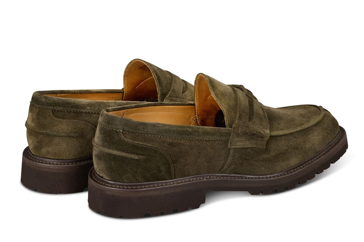 James Penny Loafer - Earth Castorino Suede