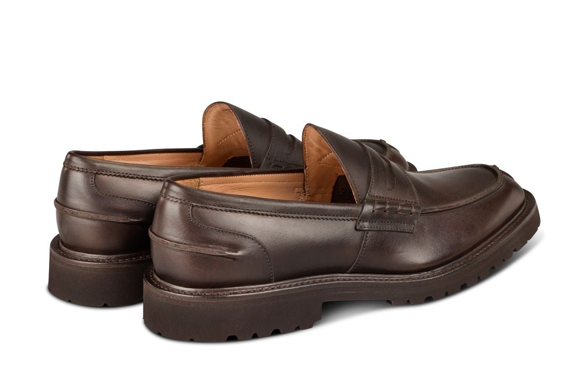James Penny Loafer - Dark Brown Pampus