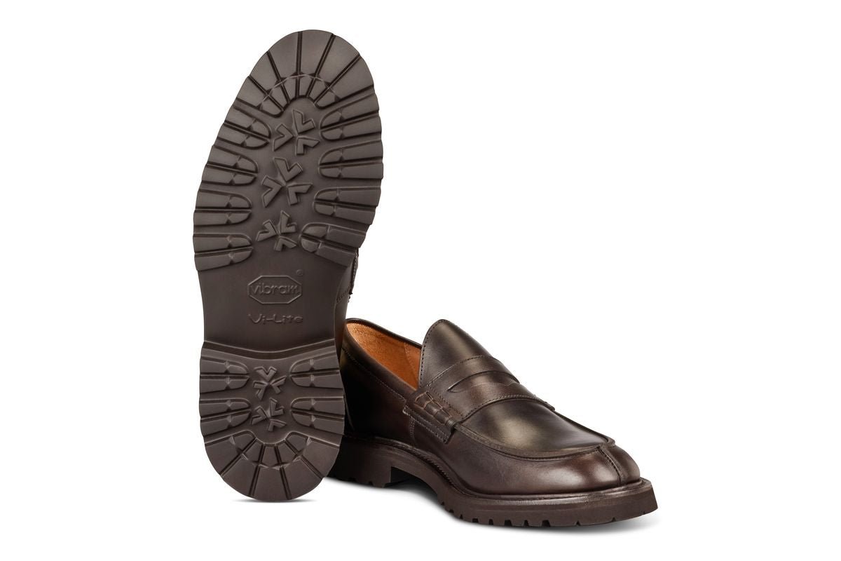 James Penny Loafer - Dark Brown Pampus