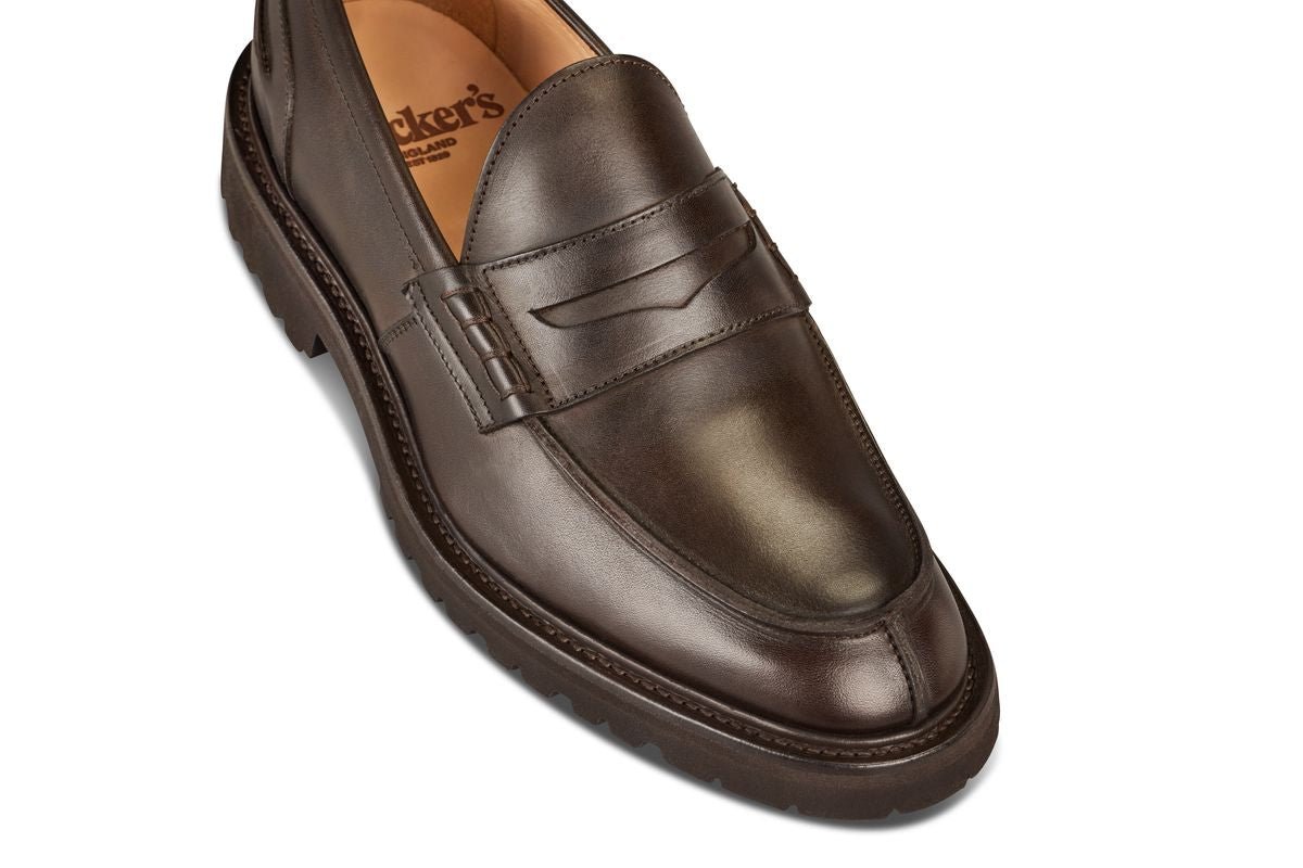 James Penny Loafer - Dark Brown Pampus