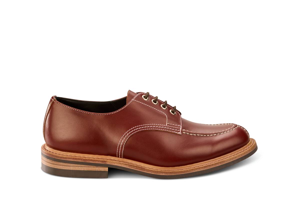 Kilsby Derby Shoe - Burgundy Calf