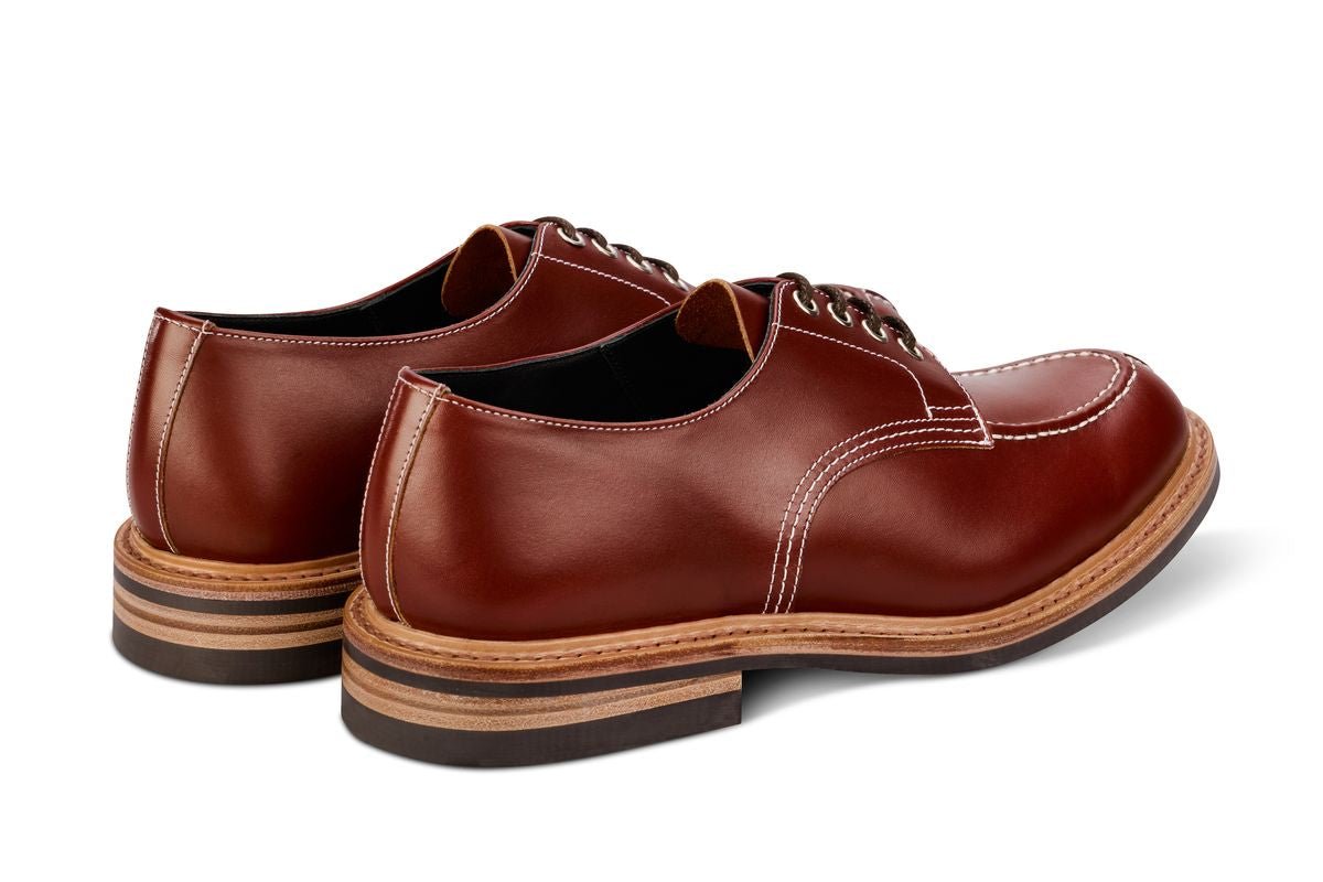 Kilsby Derby Shoe - Burgundy Calf
