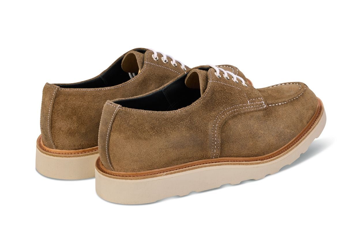 Kilsby Derby Shoe - Visone Waxy Suede