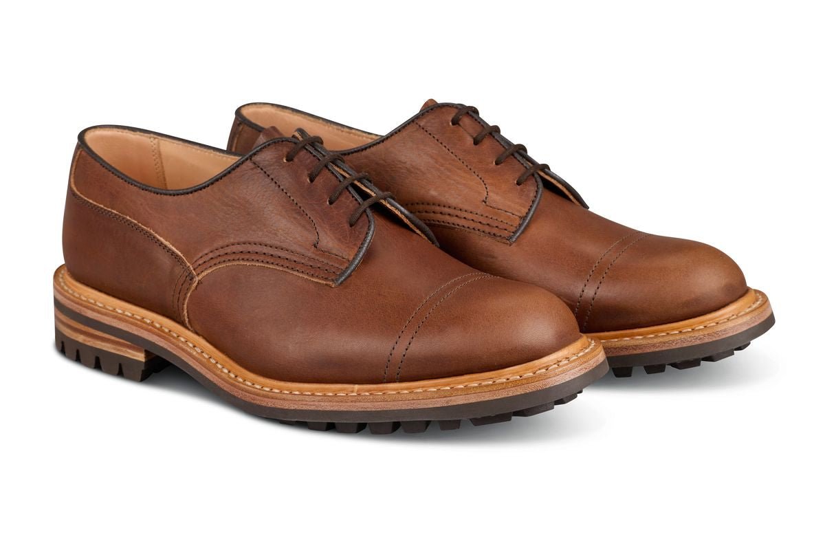 Matlock Country Shoe - Nut Brown Horween (Tricker's Exclusive) 6 Fitting