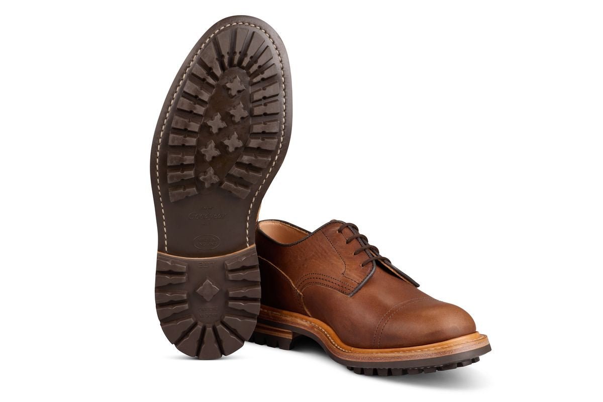 Matlock Country Shoe - Nut Brown Horween (Tricker's Exclusive) 6 Fitting