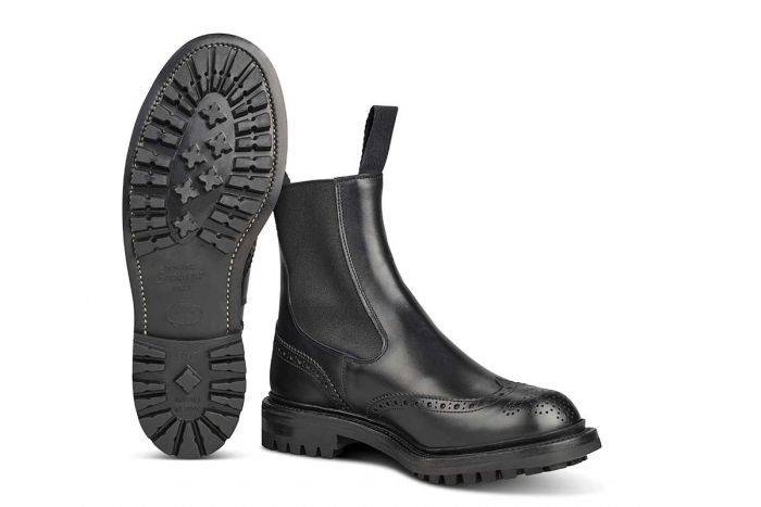 Silvia Country Dealer Boot - Black