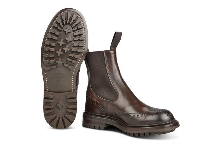 Silvia Country Dealer Boot - Espresso Burnished