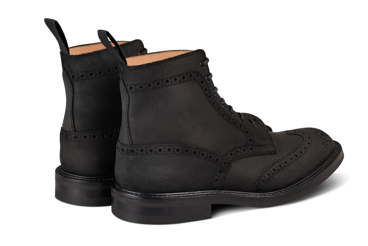 Stow Country Boot - Black Waxy Commander