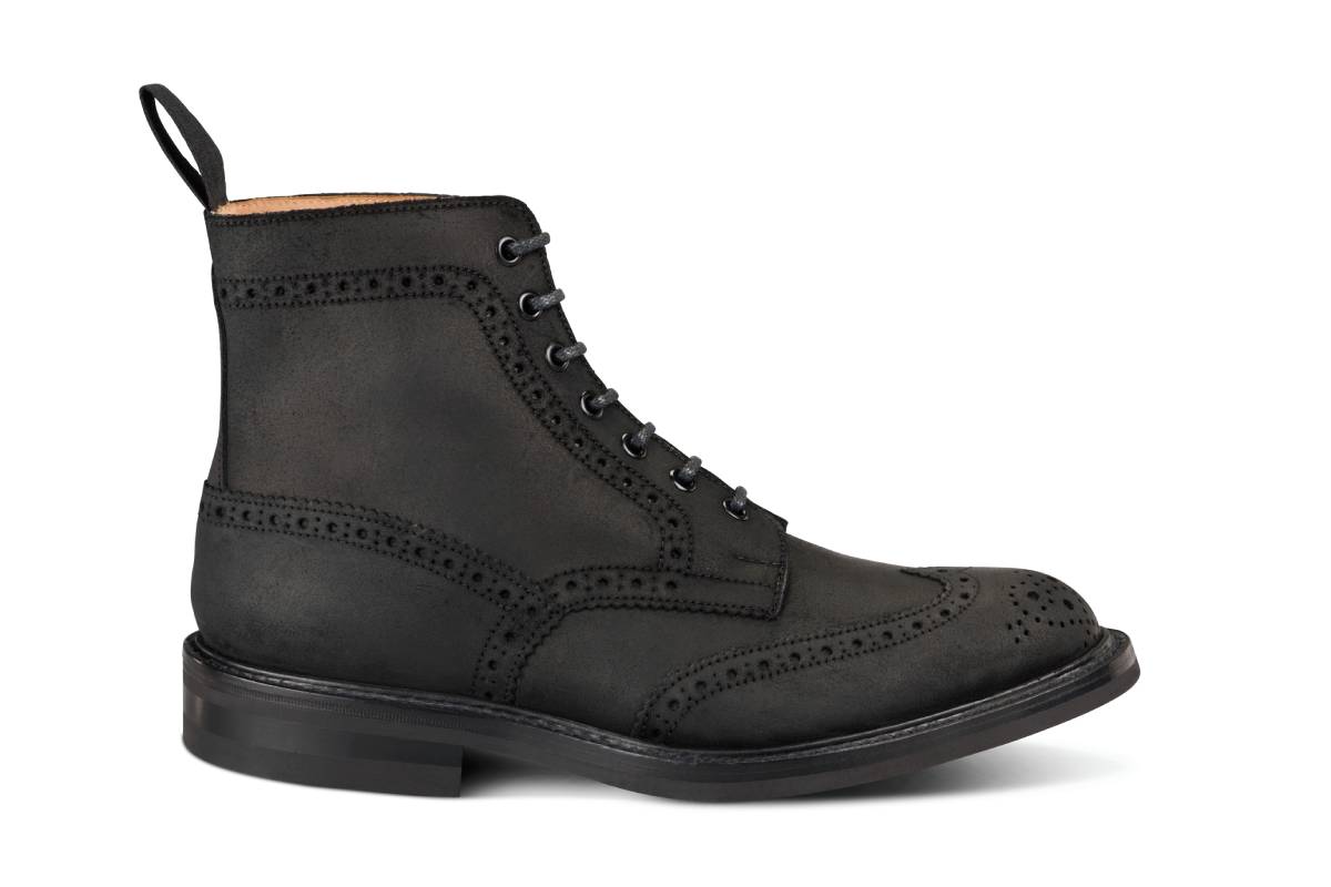 Stow Country Boot - Black Waxy Commander