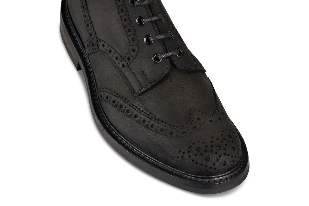 Stow Country Boot - Black Waxy Commander