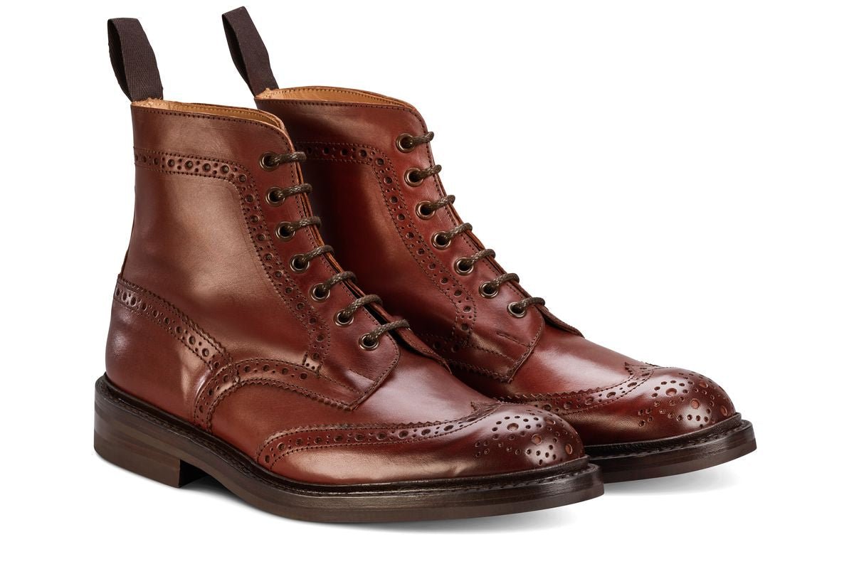 Stow Country Boot - Burgundy Burnished