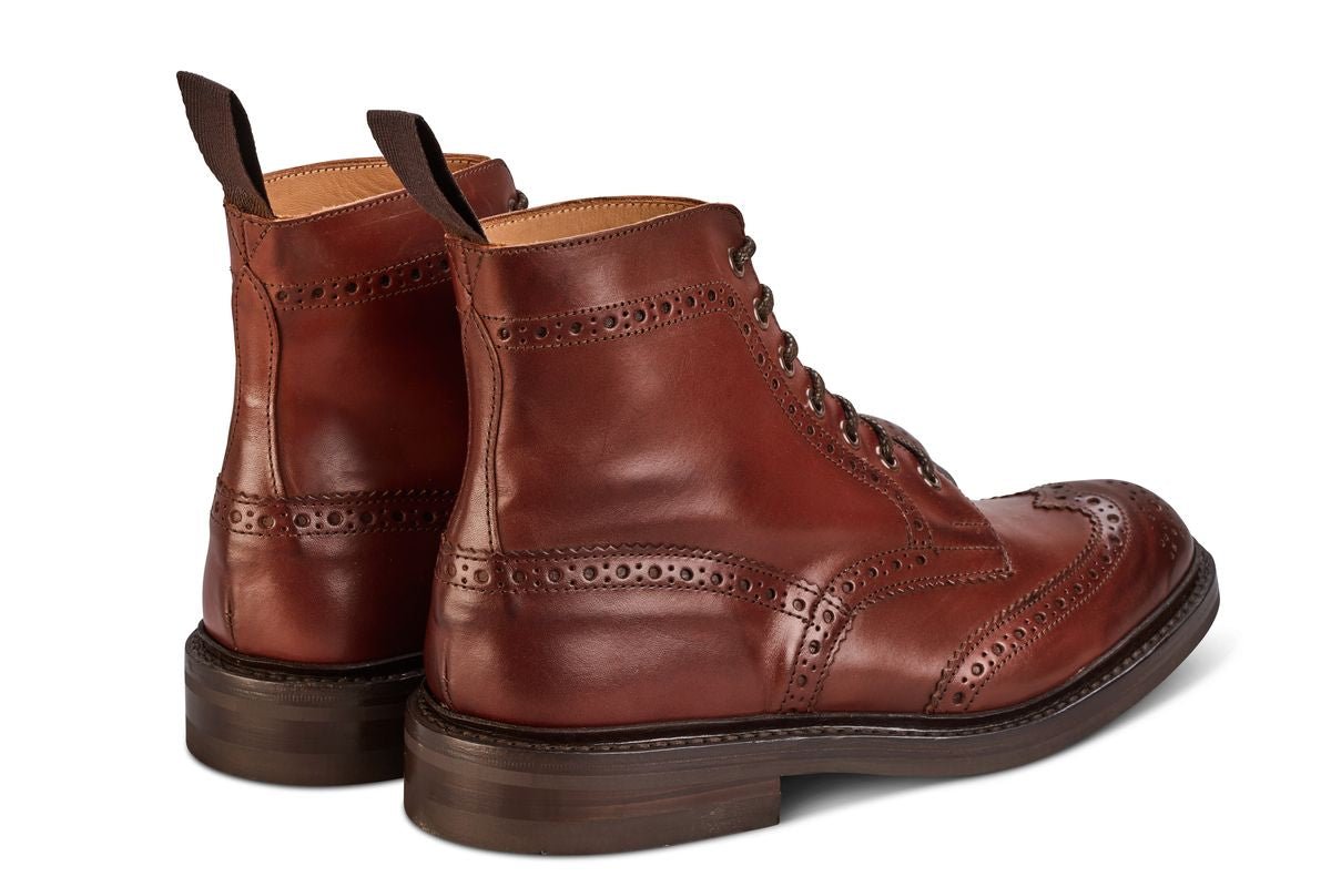 Stow Country Boot - Burgundy Burnished