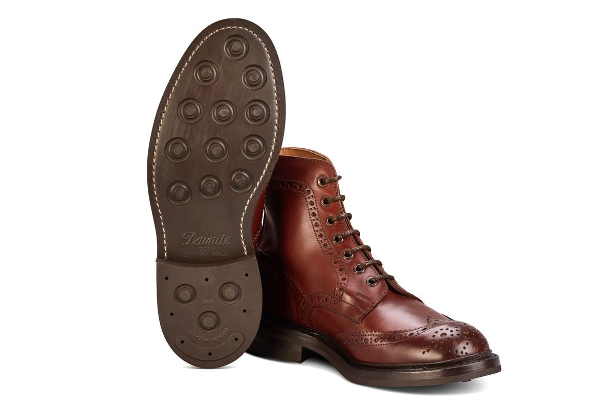 Stow Country Boot - Burgundy Burnished