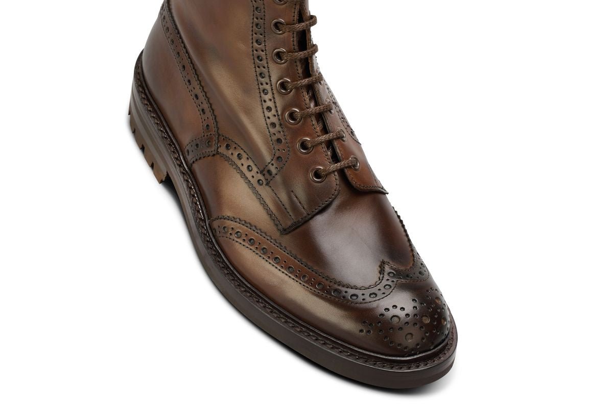 Stow Country Boot - Coffee Burnished