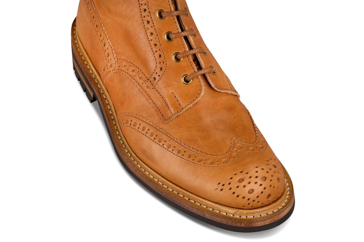 Stow Country Boot - Natural Horween (Tricker's Exclusive)