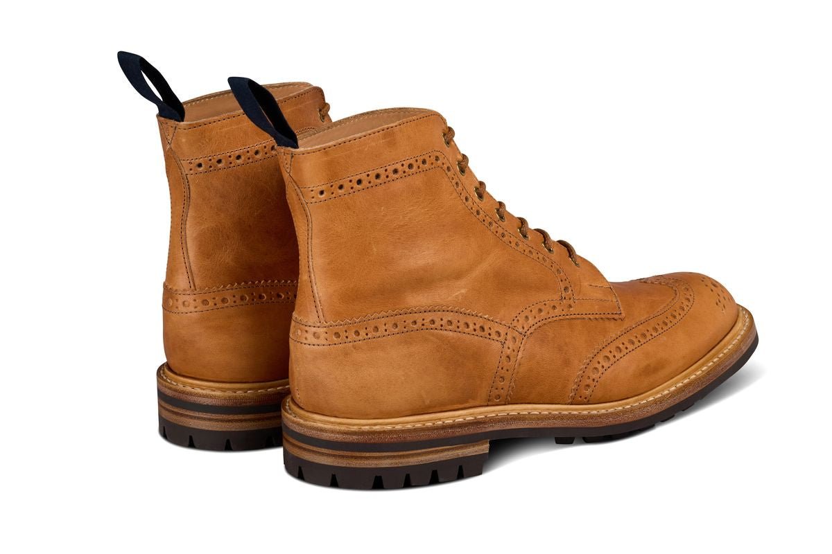 Stow Country Boot - Natural Horween (Tricker's Exclusive)