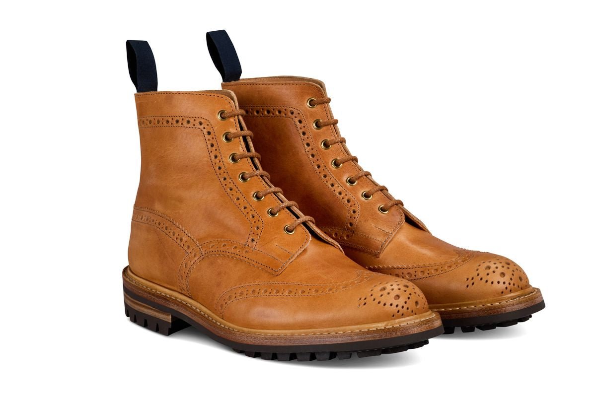 Stow Country Boot - Natural Horween (Tricker's Exclusive)