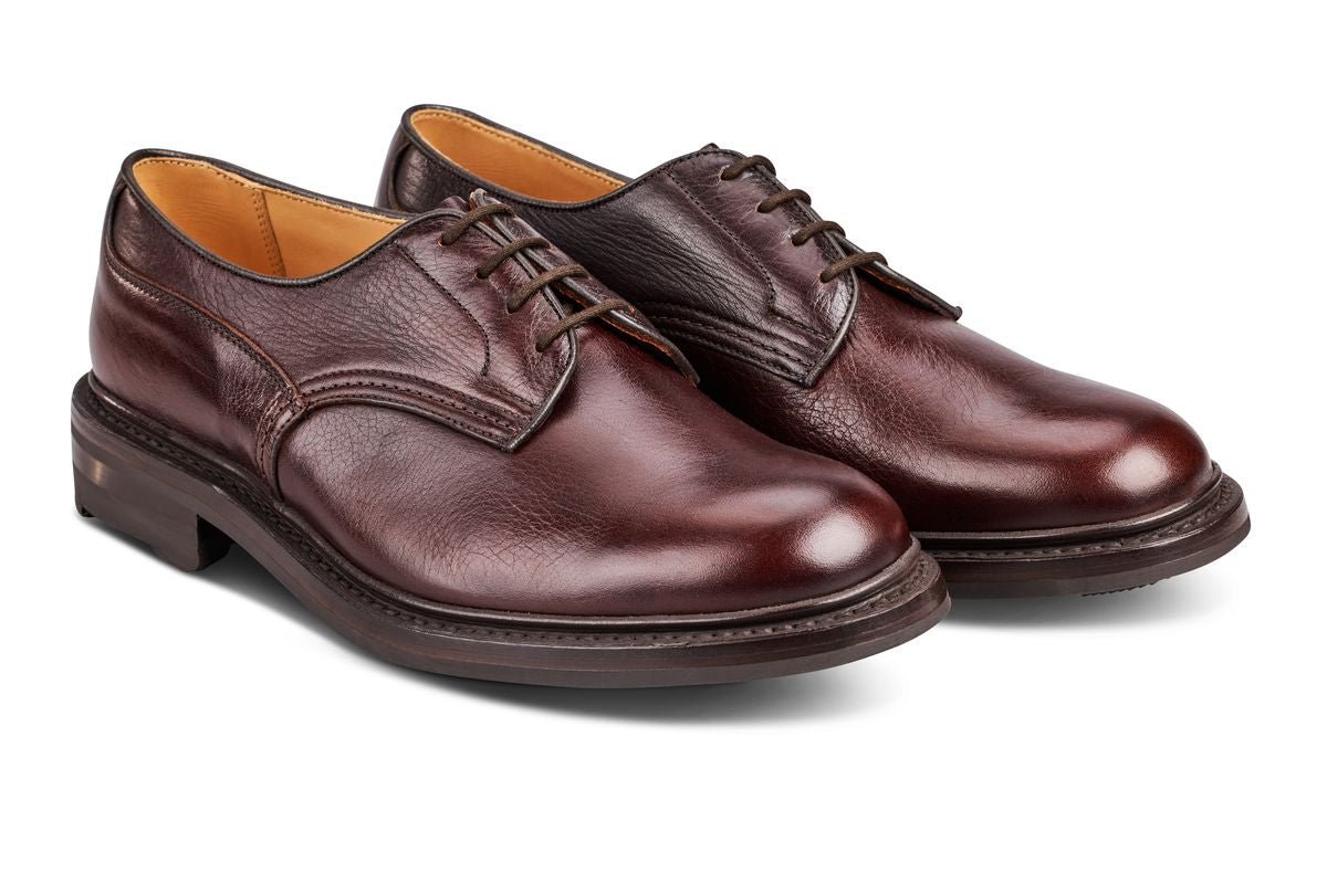 Woodstock Plain Derby Country Shoe - Snuff Kudu