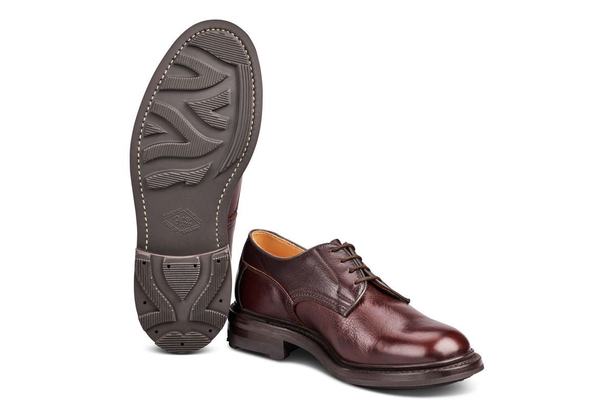Woodstock Plain Derby Country Shoe - Snuff Kudu